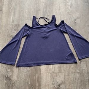 Bell bottom long sleeved shirt